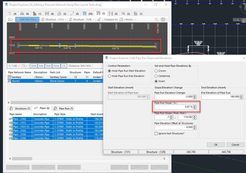 Civil 3d project explorer что это