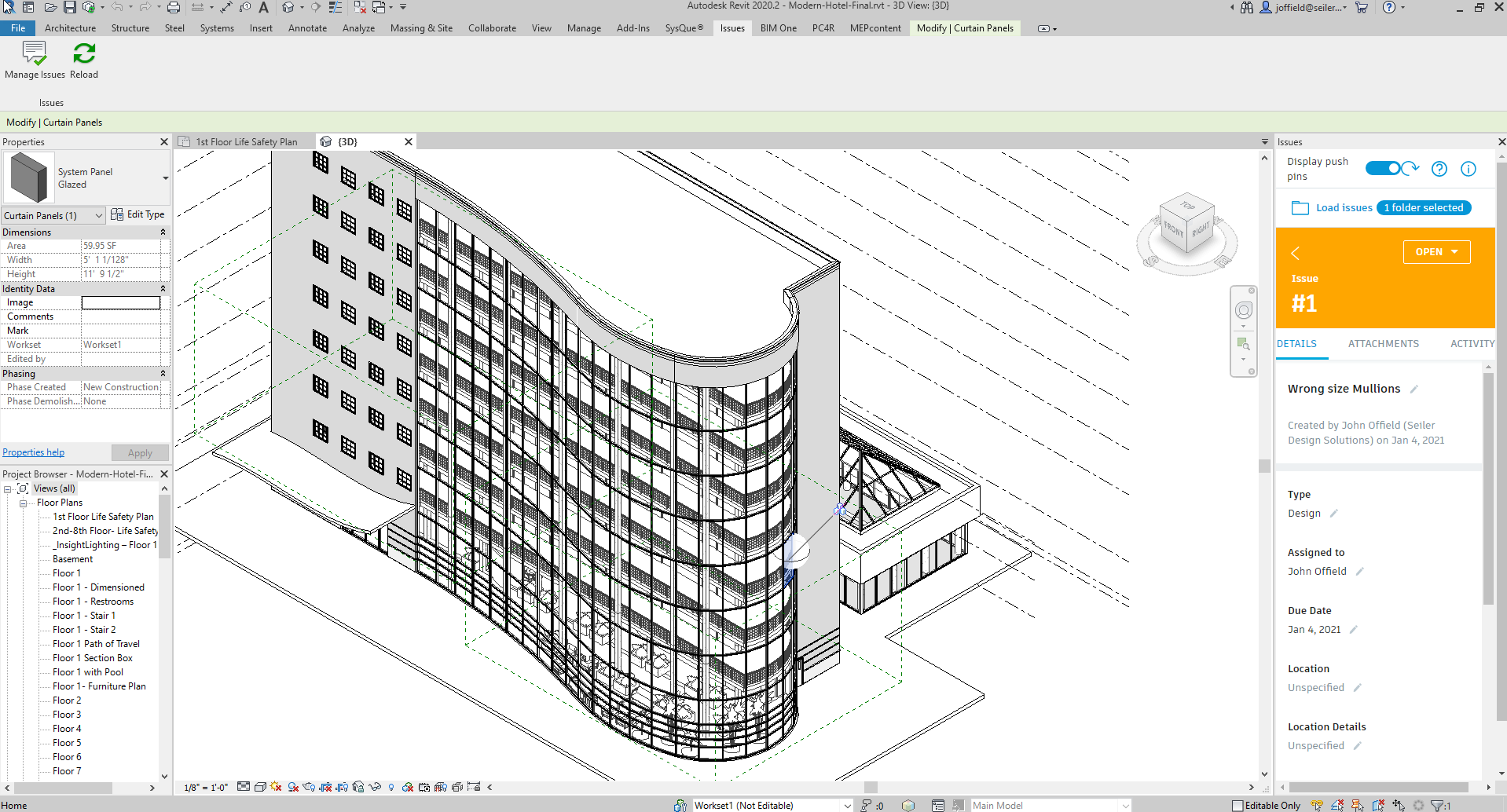 Autodesk BIM 360 Issues Now Available In Revit - Seiler Design Solutions